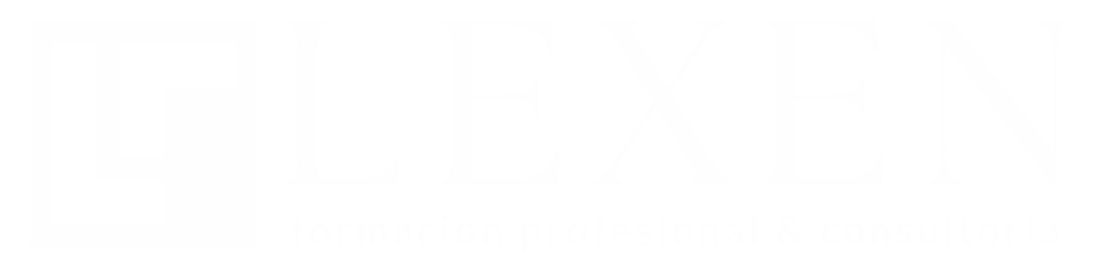 lexen logotipo horizontal 1tinta positivo